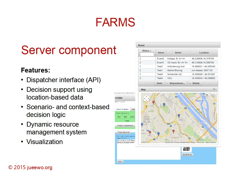 "FARMS server component